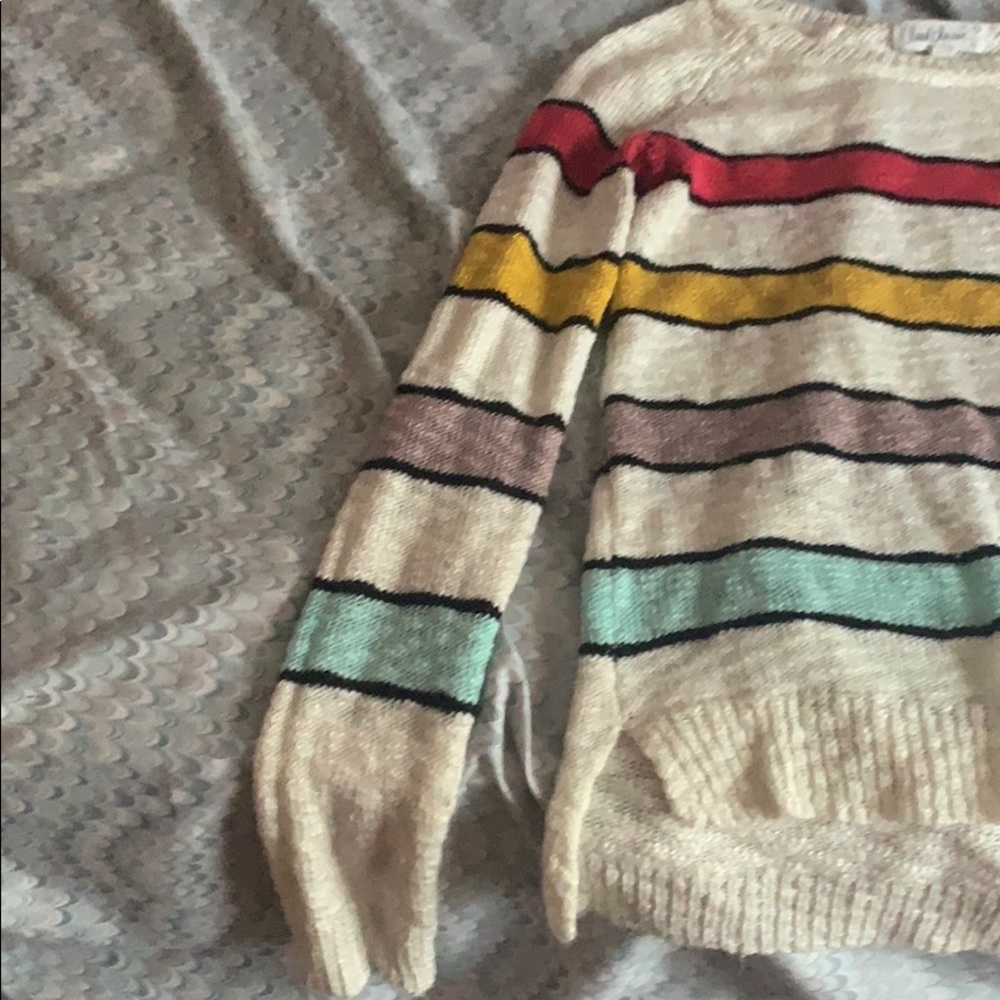 Striped sweater. - Picture 2 of 3